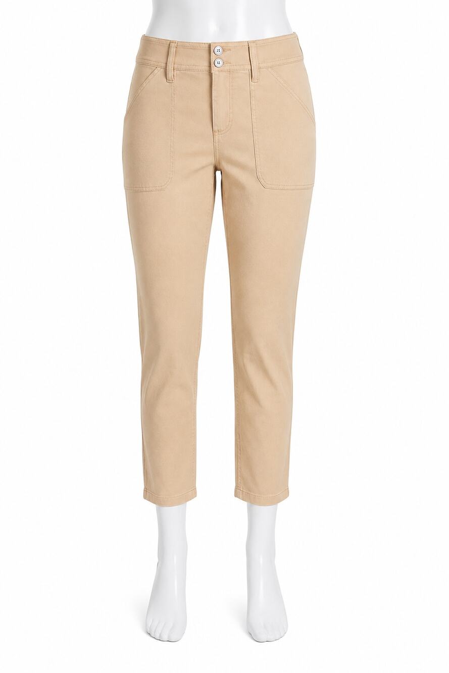 Torrid Crop Aviator Skinny Stretch Twill Mid-Rise Pant – Irish Cream – Size 24
